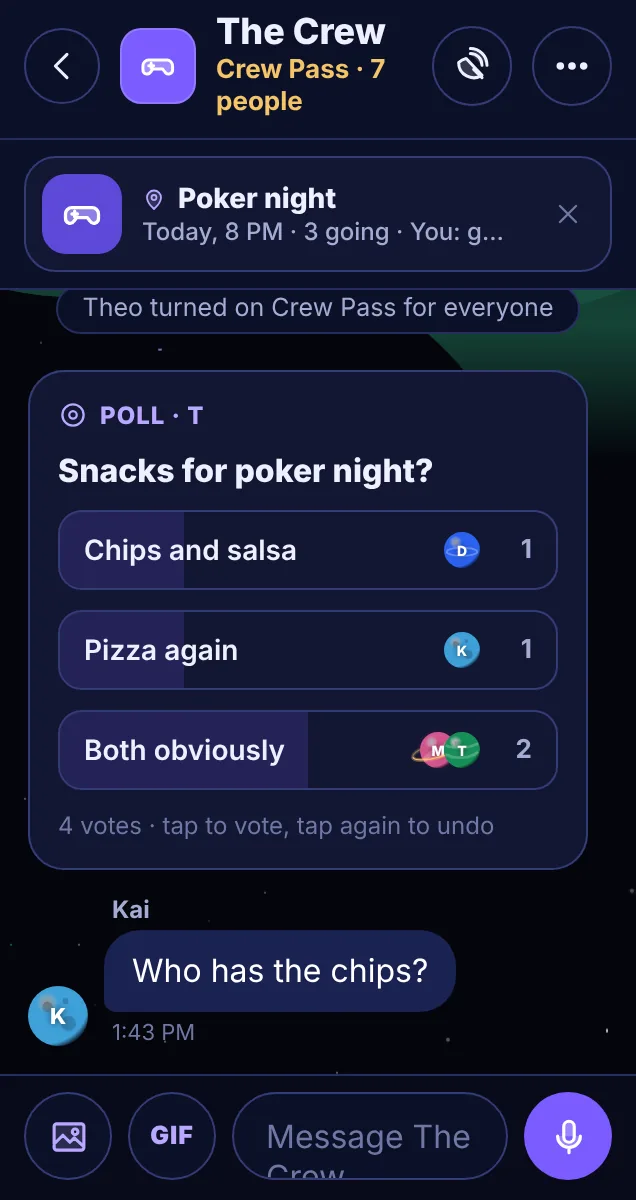 Chat in Astro